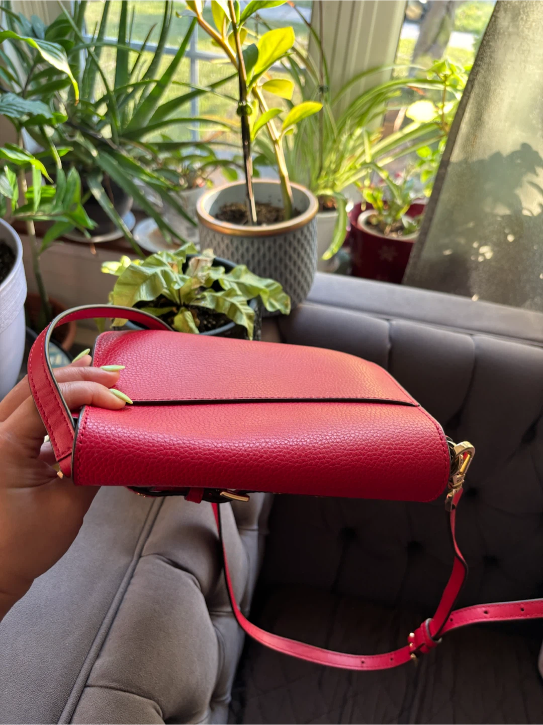 Michael Kors Red Leather Shoulder Bag - photo 2