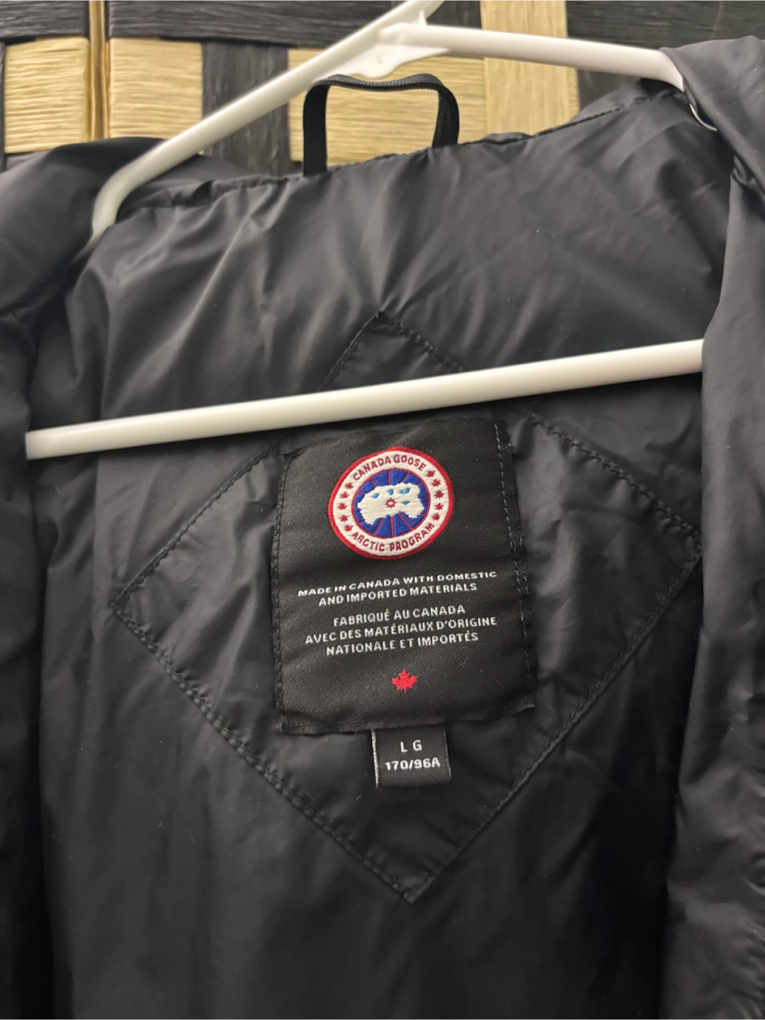 Canada Goose Black light weight women’s Jacket