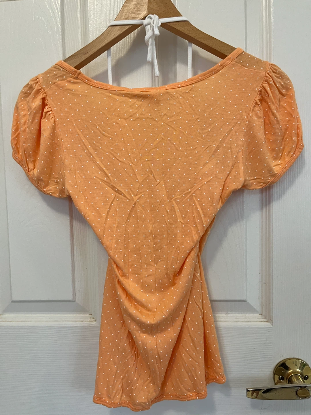H&M Orange Polka Dot T-shirt - photo 3