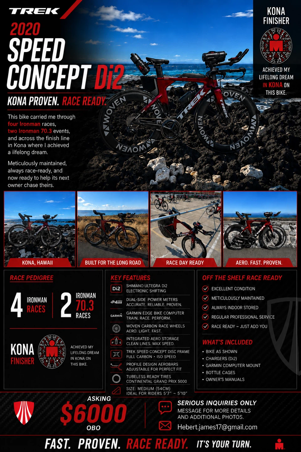 2020 Trek Speed Concept Triathlon Bike