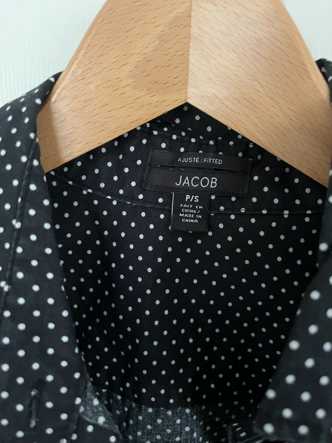 Jacob Black Polka Dot Button-Up Shirt - photo 2