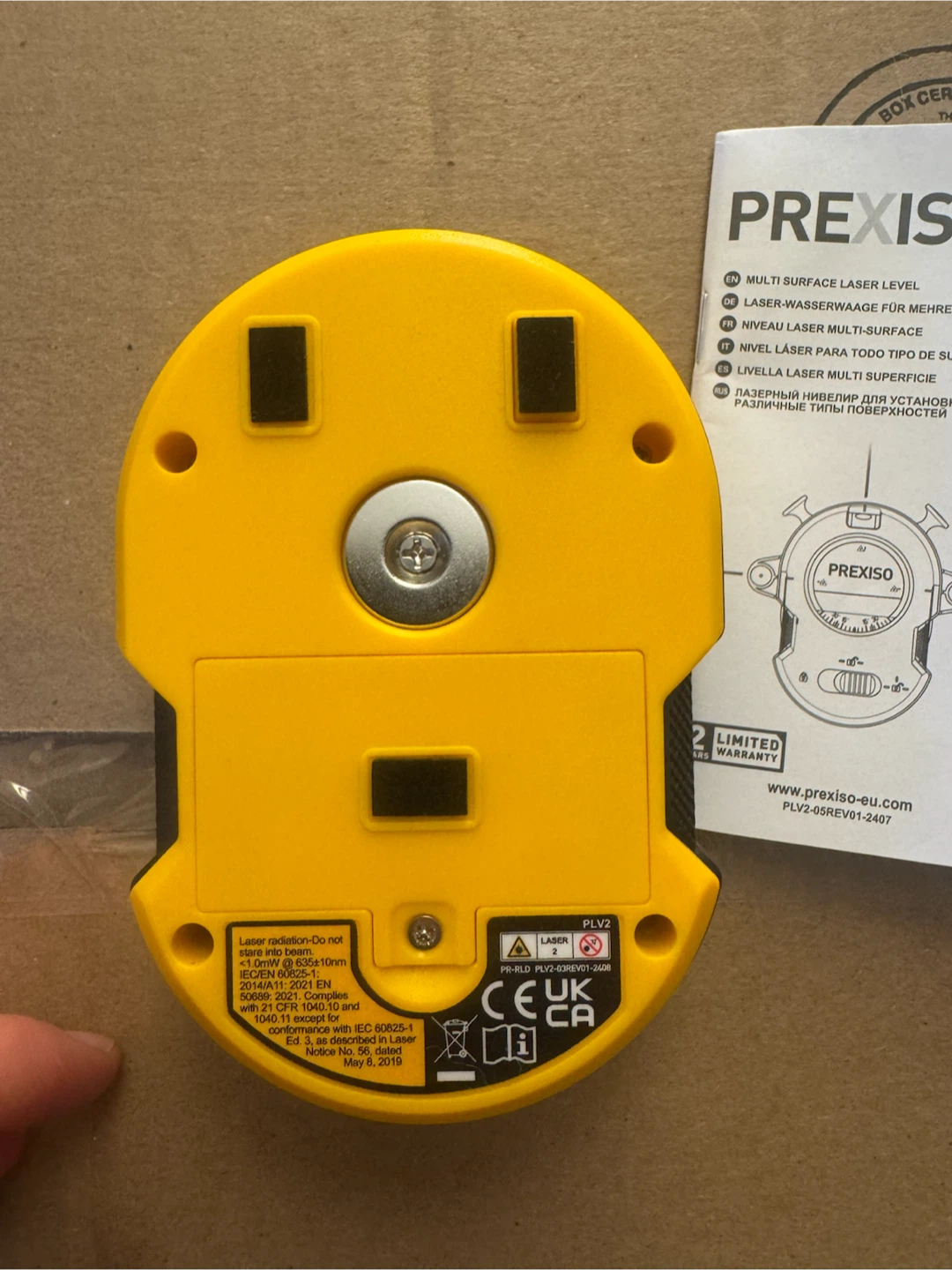 PREXISO Laser Level - photo 2