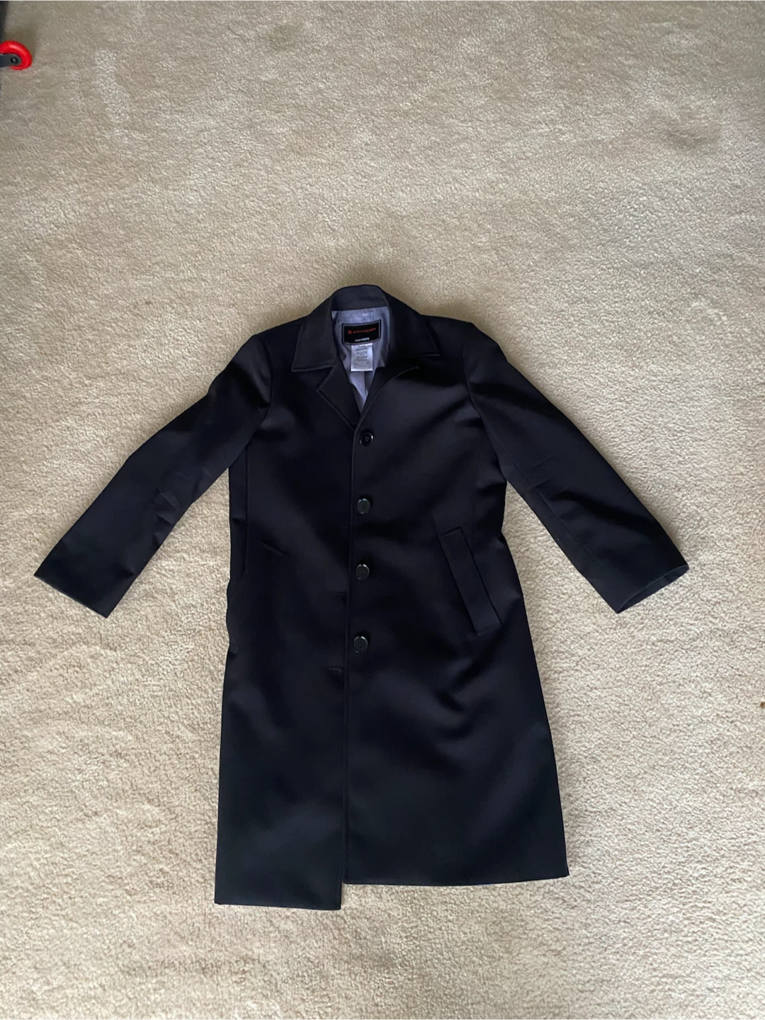 Air Canada by Unisync Wool Blend Trench Coat