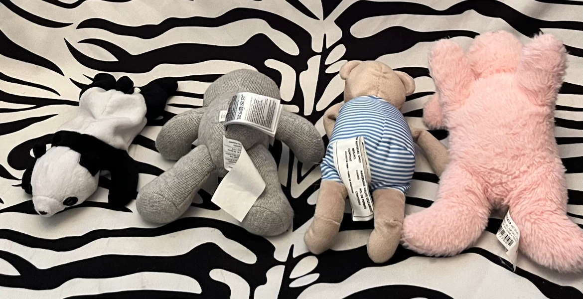 🩵 Panda, bunny & 2 bear plush toy lot 🩵 - photo 2