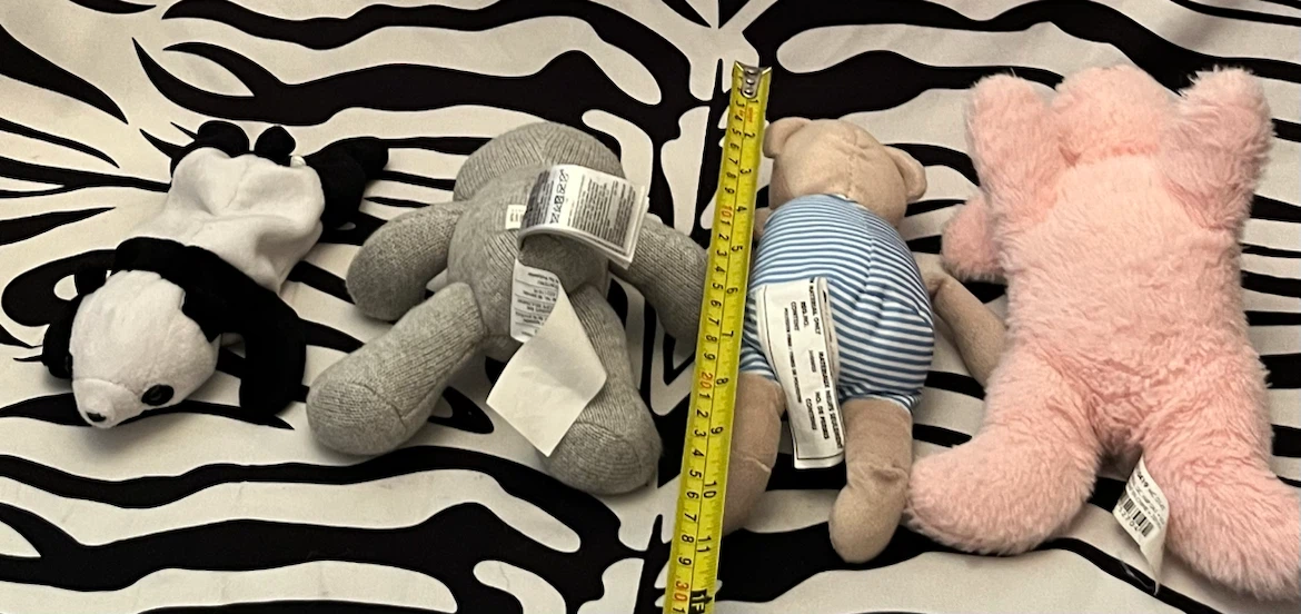 🩵 Panda, bunny & 2 bear plush toy lot 🩵 - photo 3