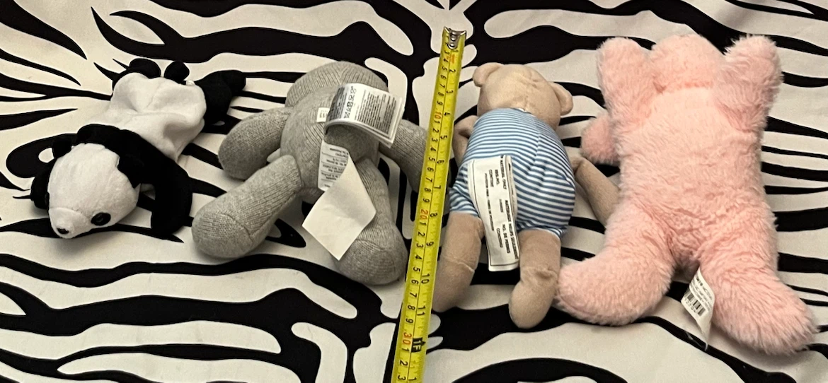 🩵 Panda, bunny & 2 bear plush toy lot 🩵 - photo 4