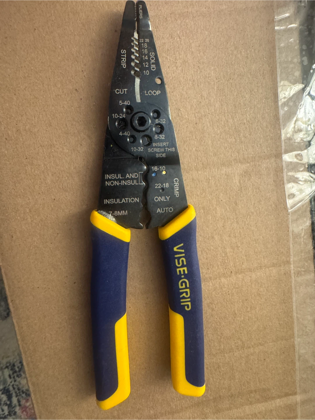 VISE-GRIP Wire Stripper and Crimper