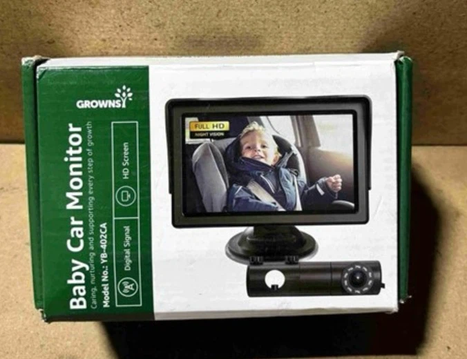 Grownsy Baby Car Monitor YB-402CA