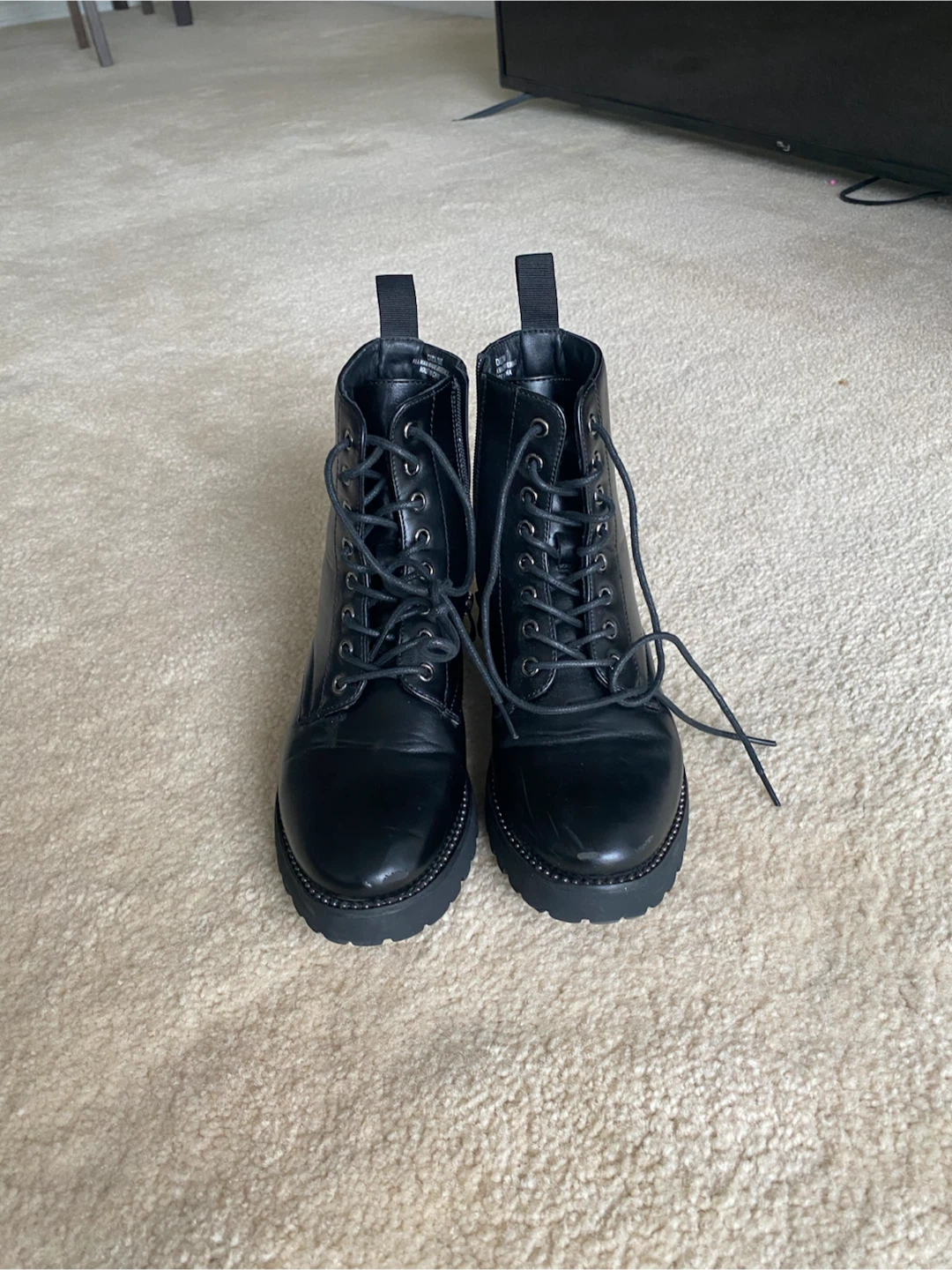 Black Combat Boots - photo 3