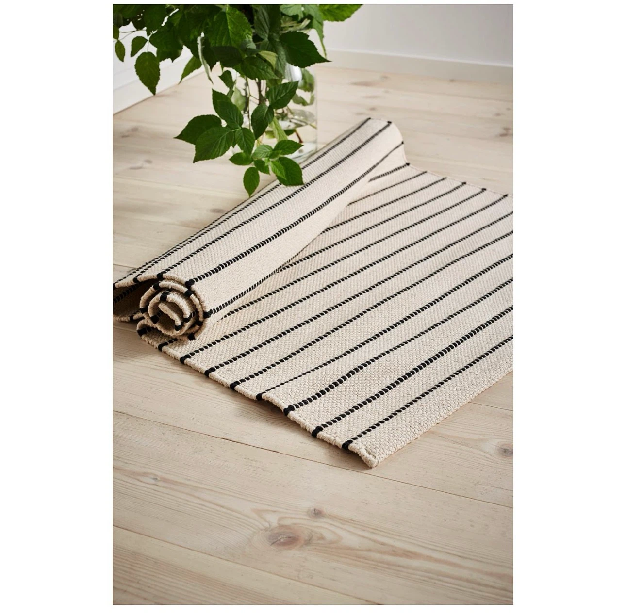 Ikea TÖRSLEV Pair of Striped Runner Rugs - photo 4