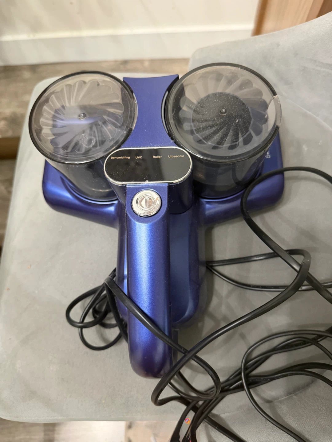 Blue Upholstery Cleaner Dehumidifying, UVC, Roller, Ultrasonic