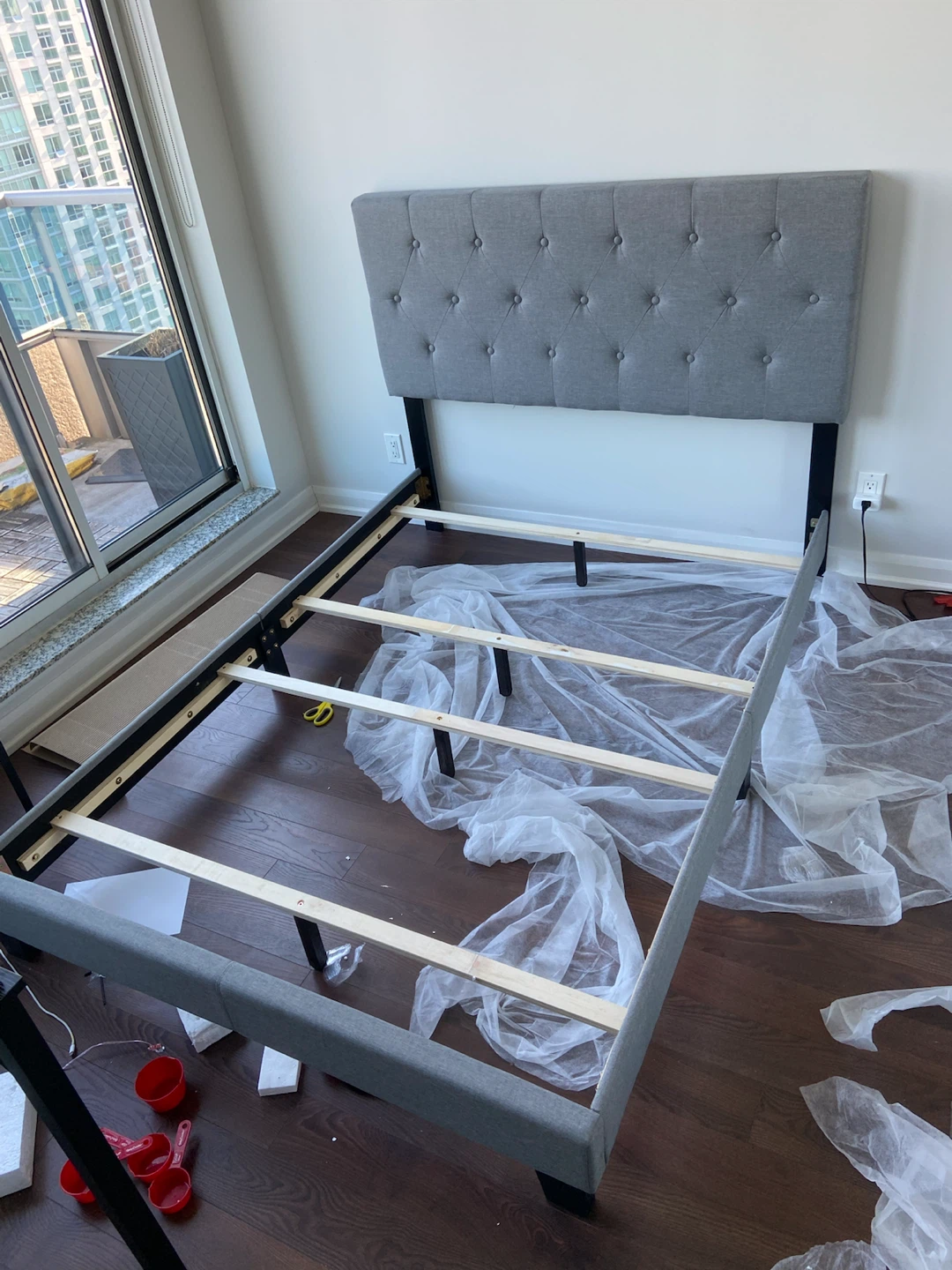 Queen Bed Frame and Box Spring - photo 2