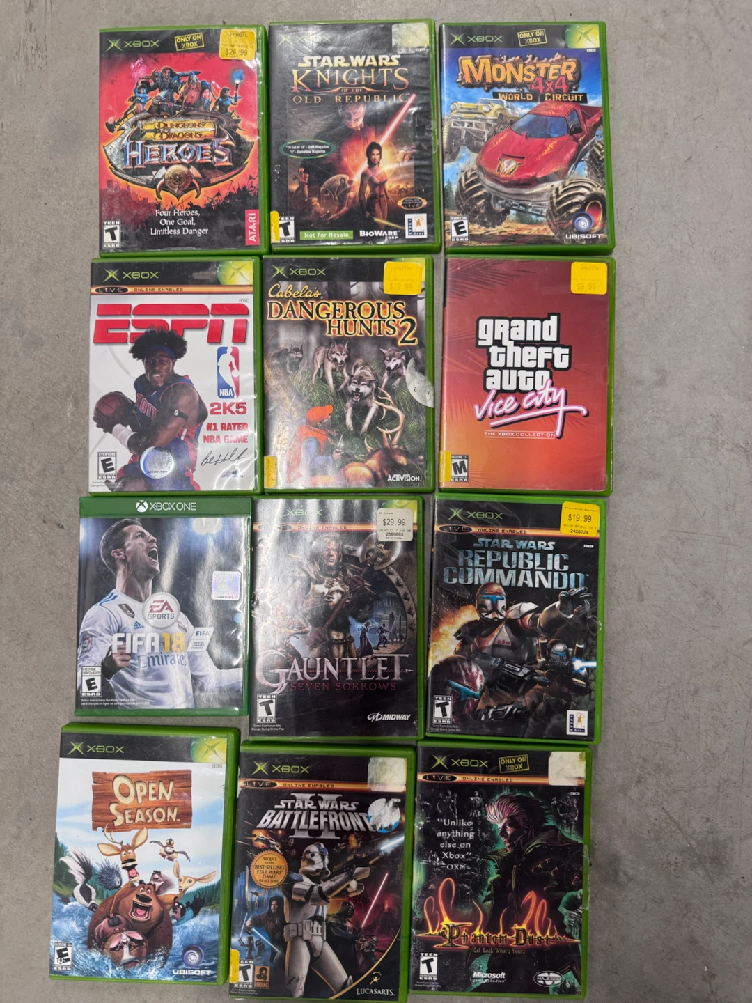 Xbox Game Collection - Various Titles