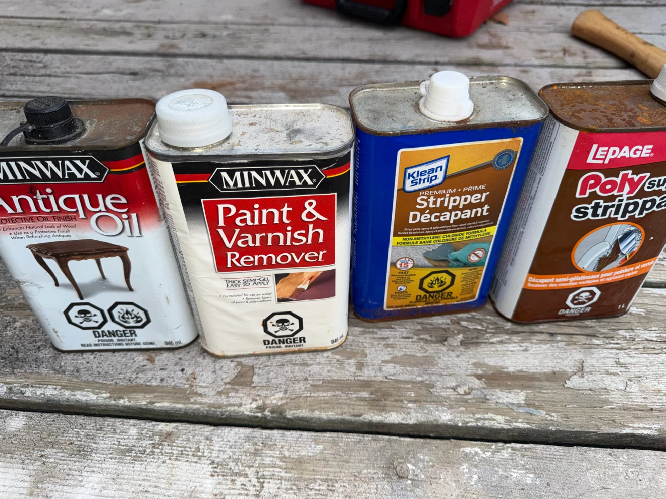 Minwax Antique Oil & Paint & Varnish Remover Lot - photo 2