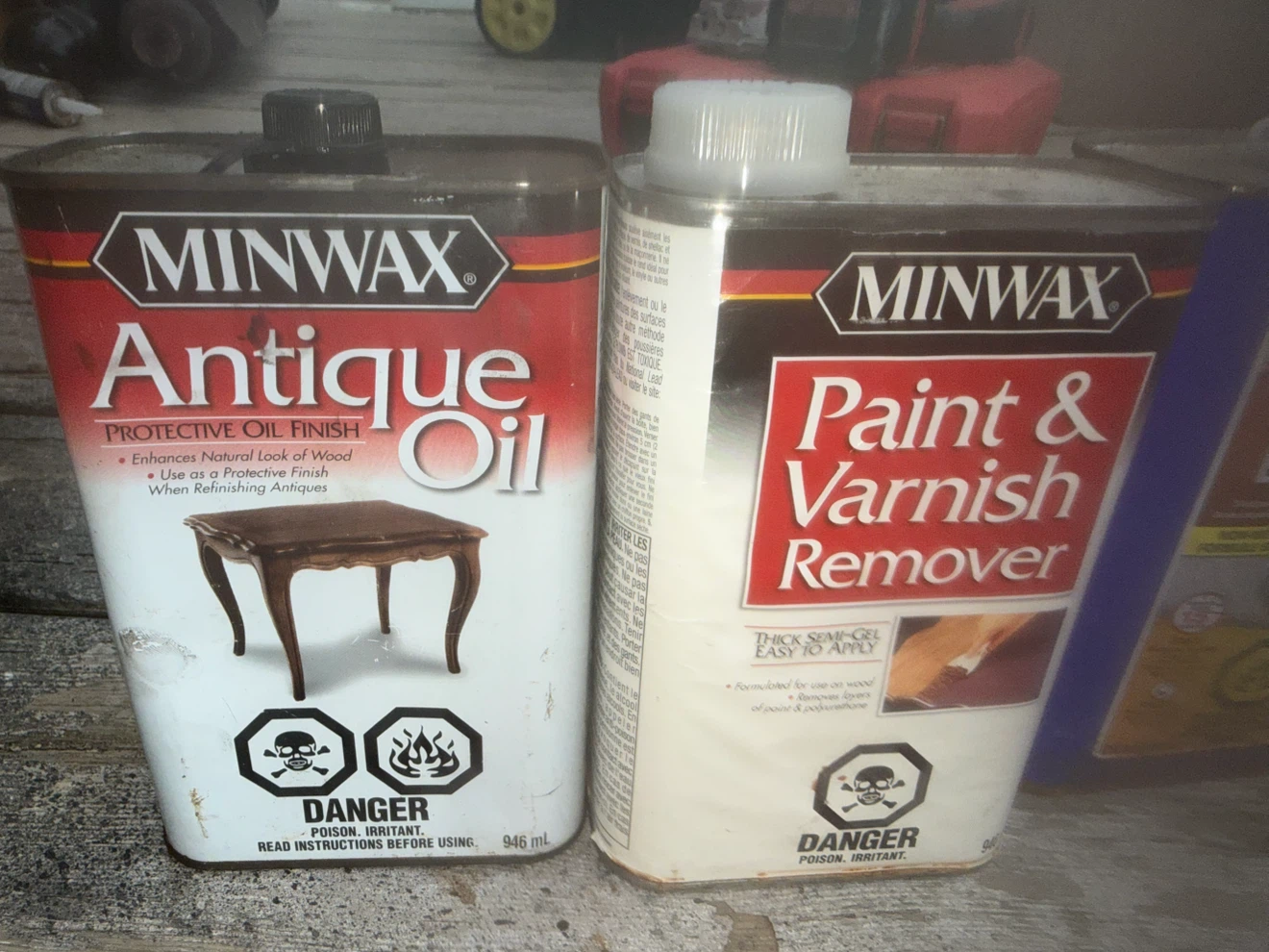 Minwax Antique Oil & Paint & Varnish Remover Lot - photo 3