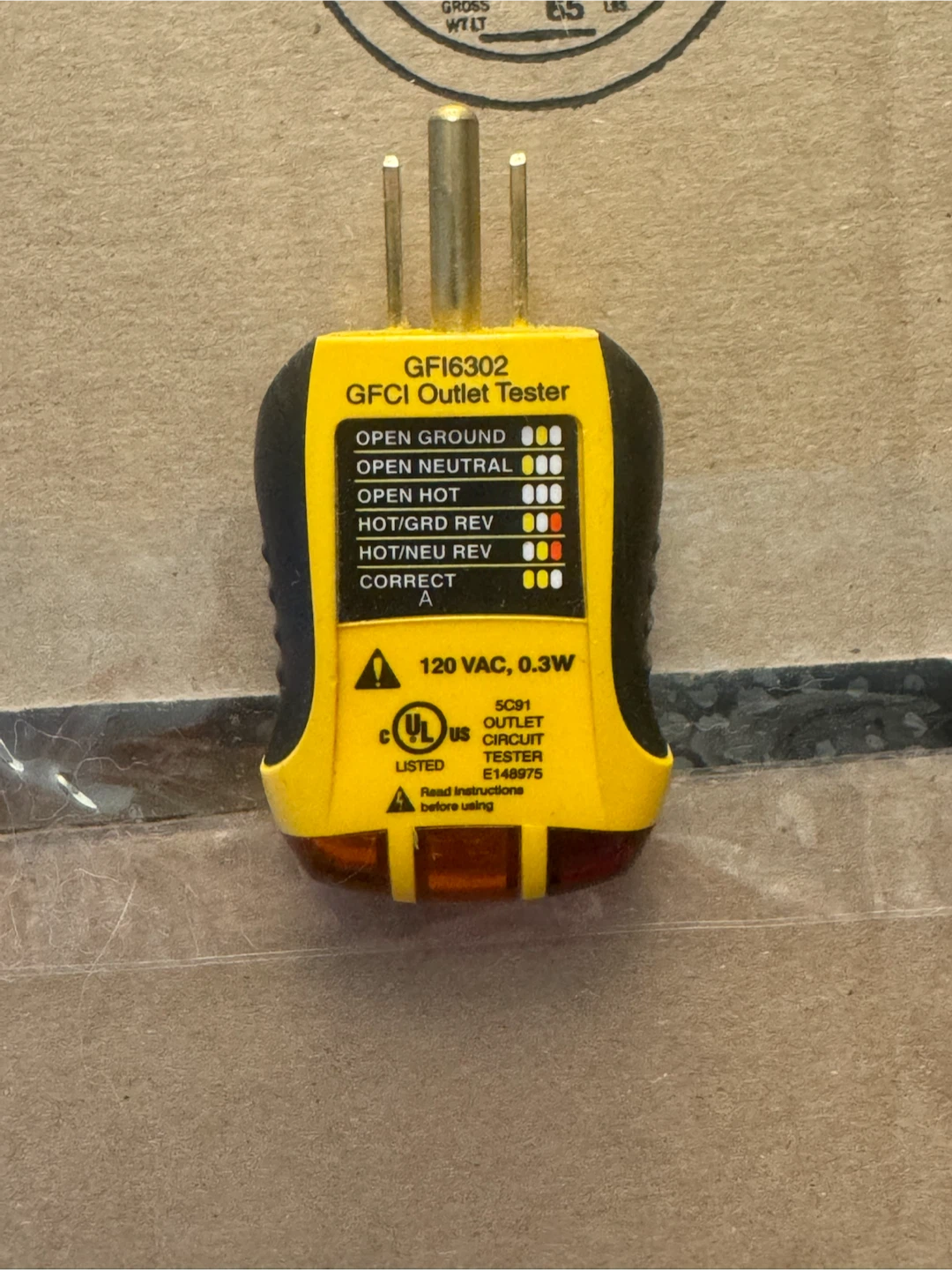 GFCI Outlet Tester GFI6302