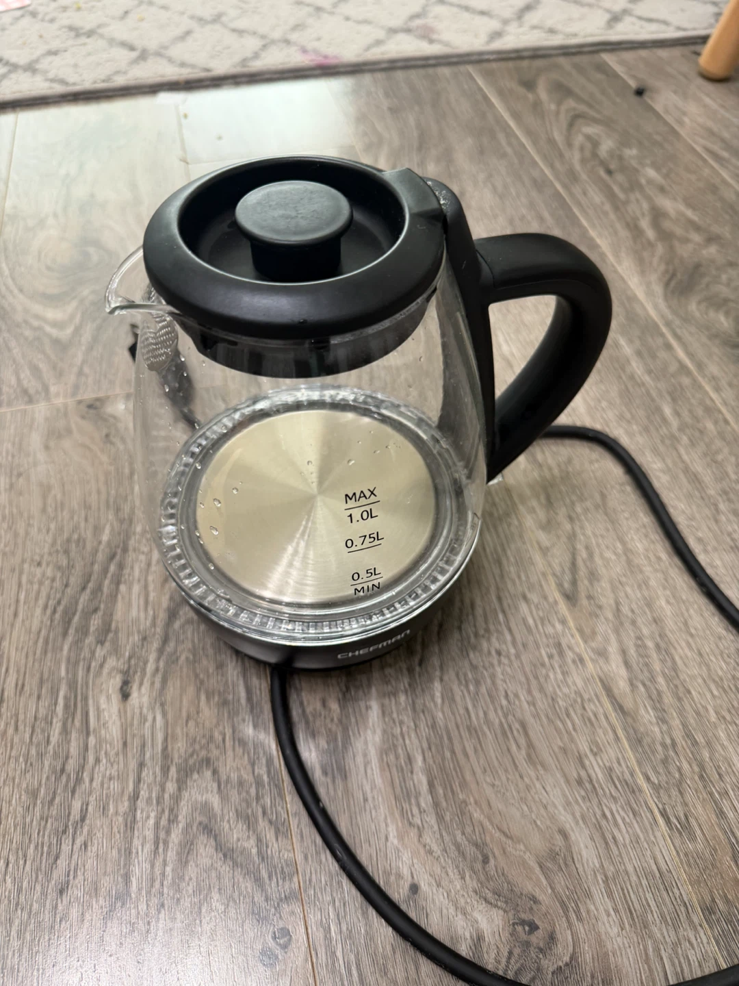 Chefman Glass Electric Kettle