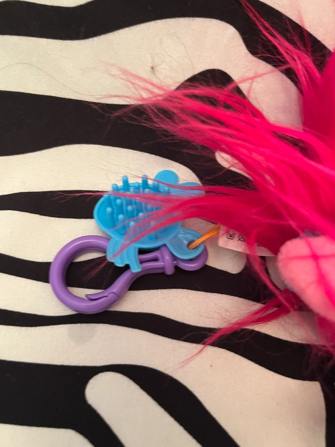 🩵 DreamWorks Trolls Poppy plush keychain 🩵 - photo 3