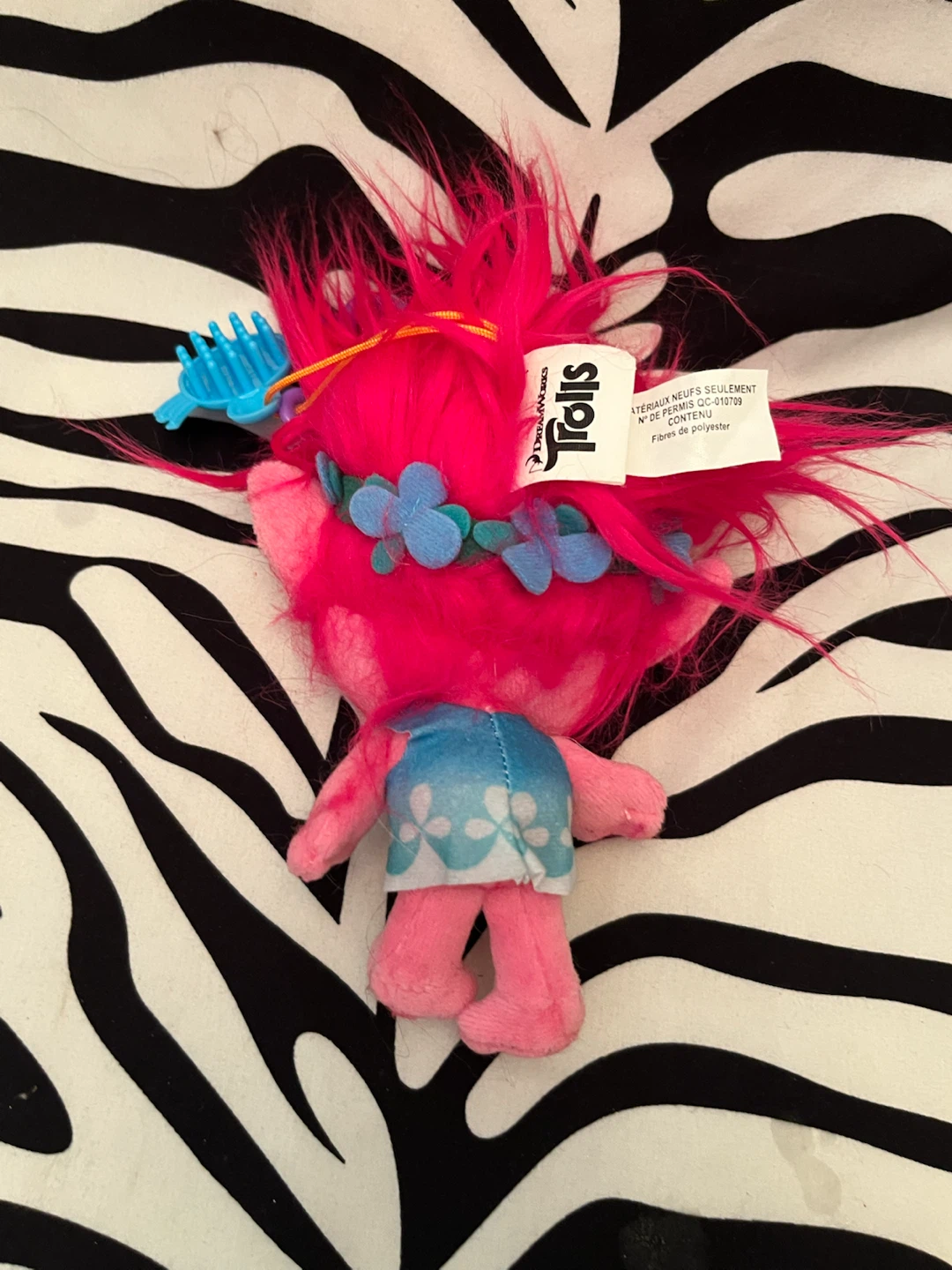 🩵 DreamWorks Trolls Poppy plush keychain 🩵 - photo 4