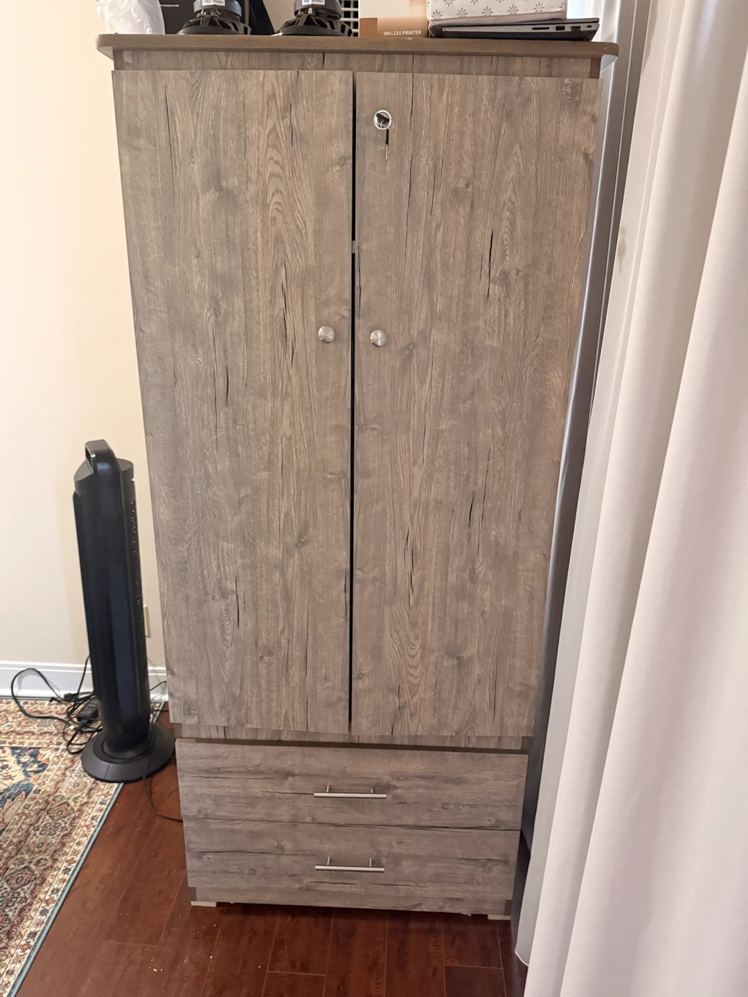 Wardrobe with Two Drawers