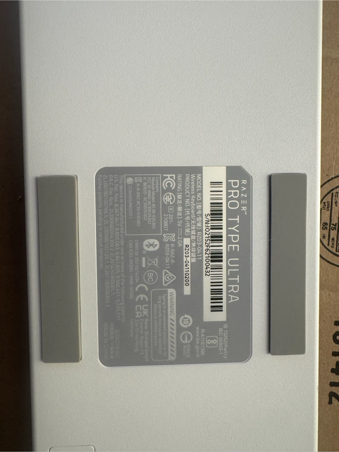 Razer Pro Type Ultra Mechanical Wireless Keyboard - photo 2