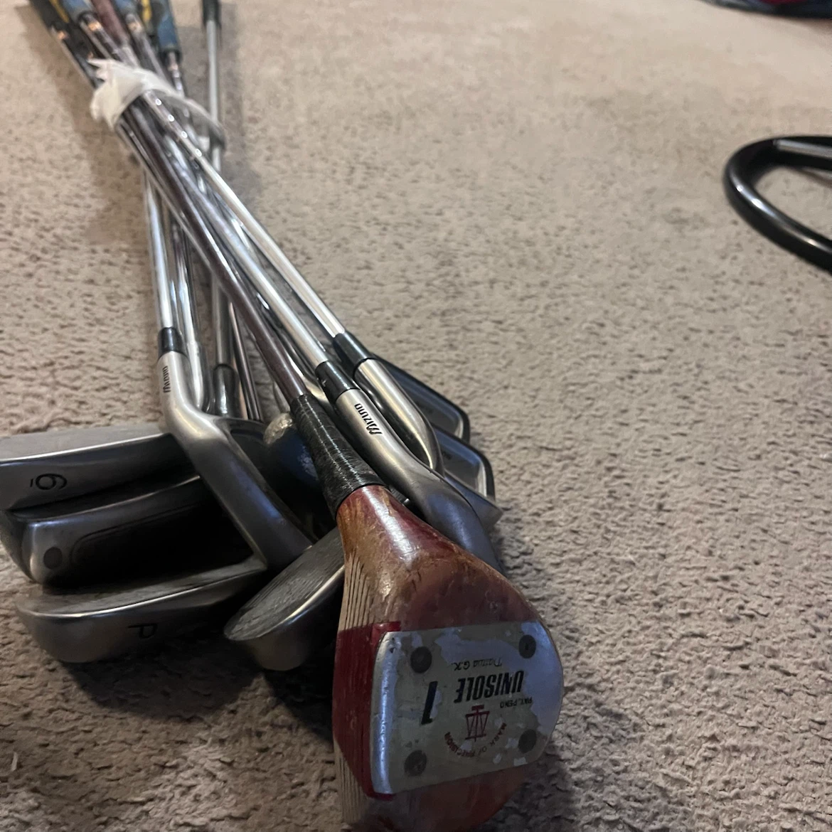 Used Golf Club Set with Mizuno Irons and Wood
