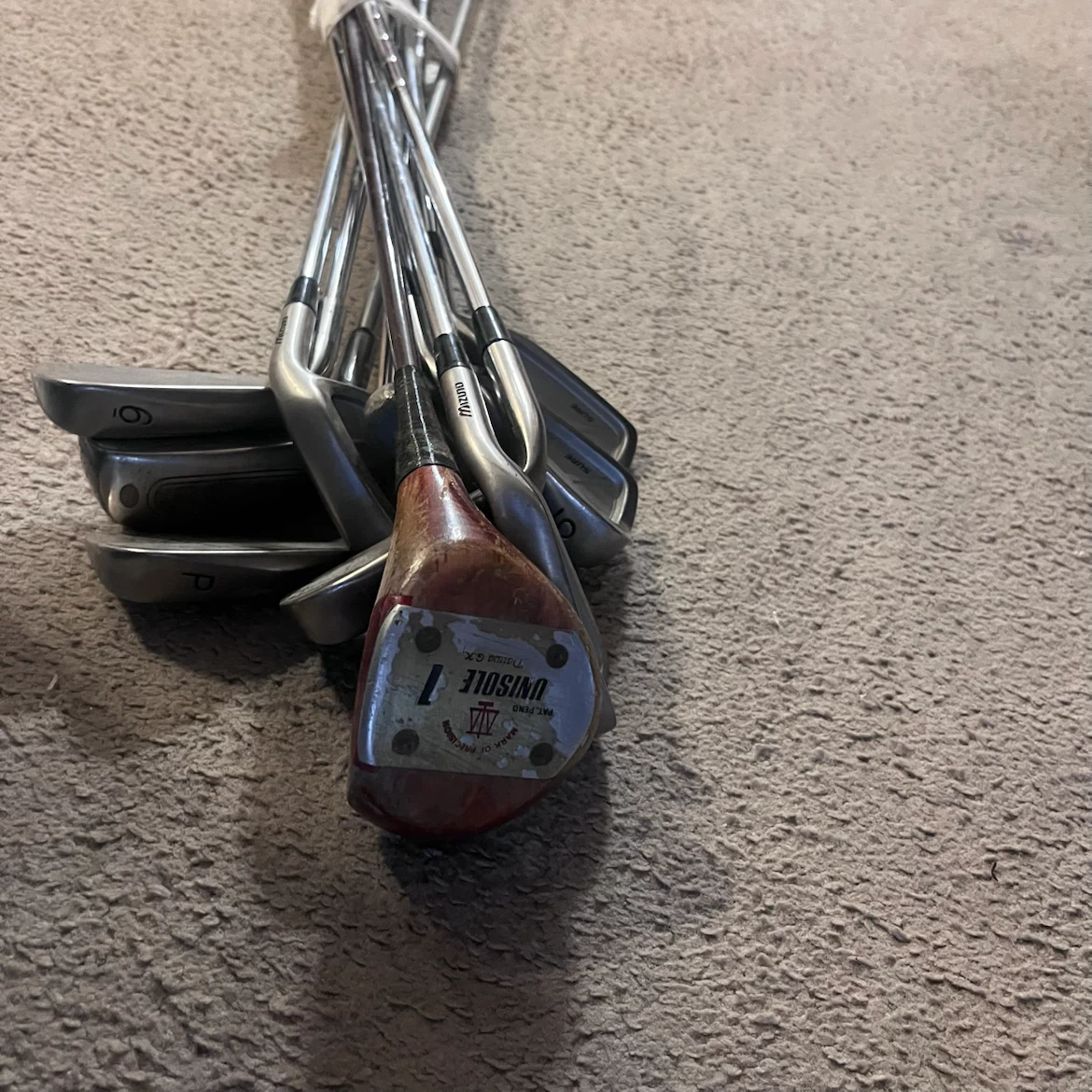 Used Golf Club Set with Mizuno Irons and Wood - photo 2