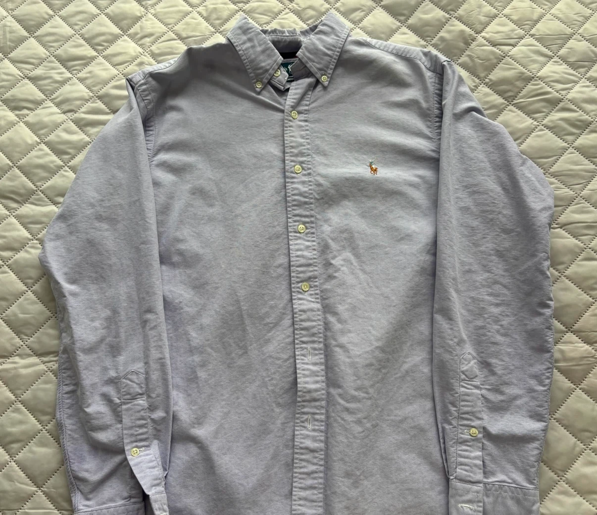 Ralph Lauren Classic Fit Oxford Shirt - Light Purple - Size M
