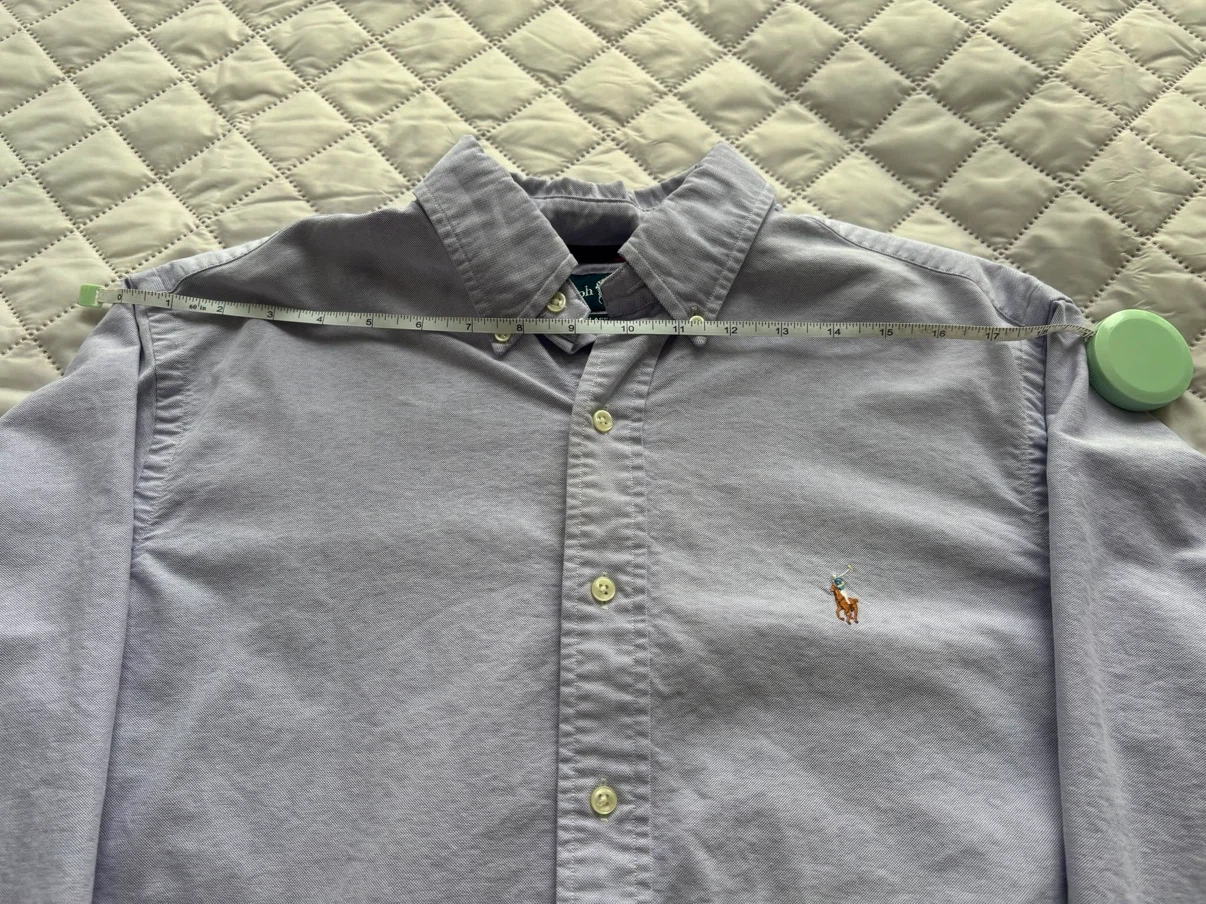 Ralph Lauren Classic Fit Oxford Shirt - Light Purple - Size M - photo 2
