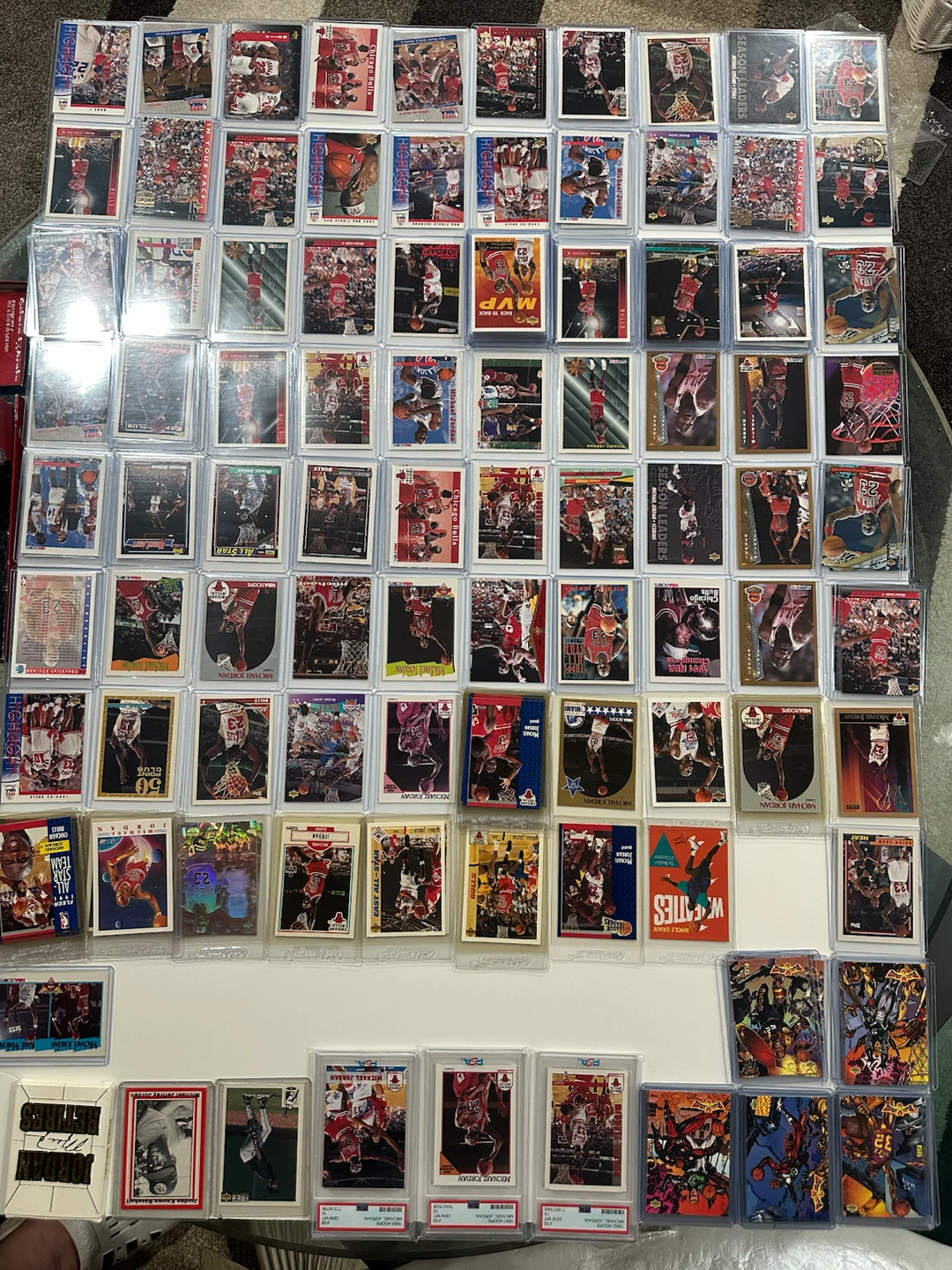Collection of NBA Basketball Trading Cards Micheal Jordan - photo 2