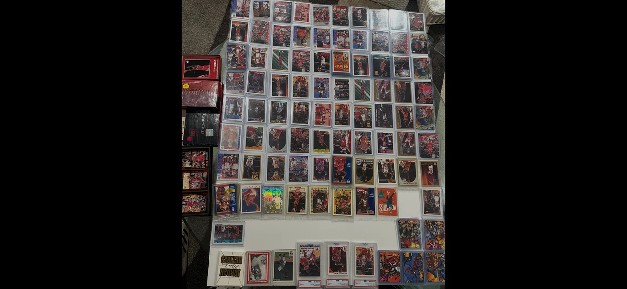 Collection of NBA Basketball Trading Cards Micheal Jordan - photo 3