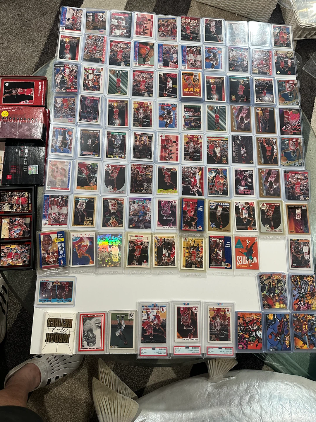 Collection of NBA Basketball Trading Cards Micheal Jordan - photo 4