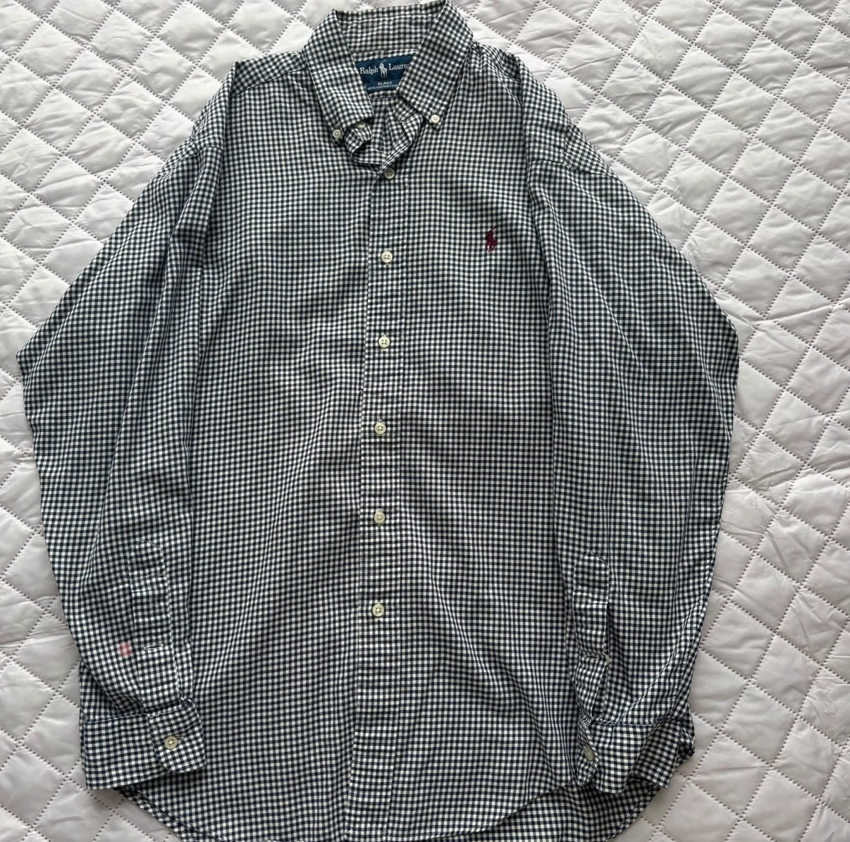Ralph Lauren Blake Gingham Button-Up Shirt