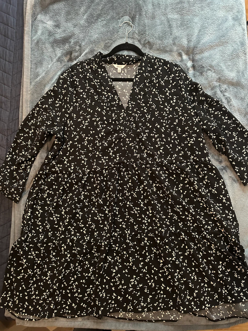 Reitmans Black Floral Dress XXL