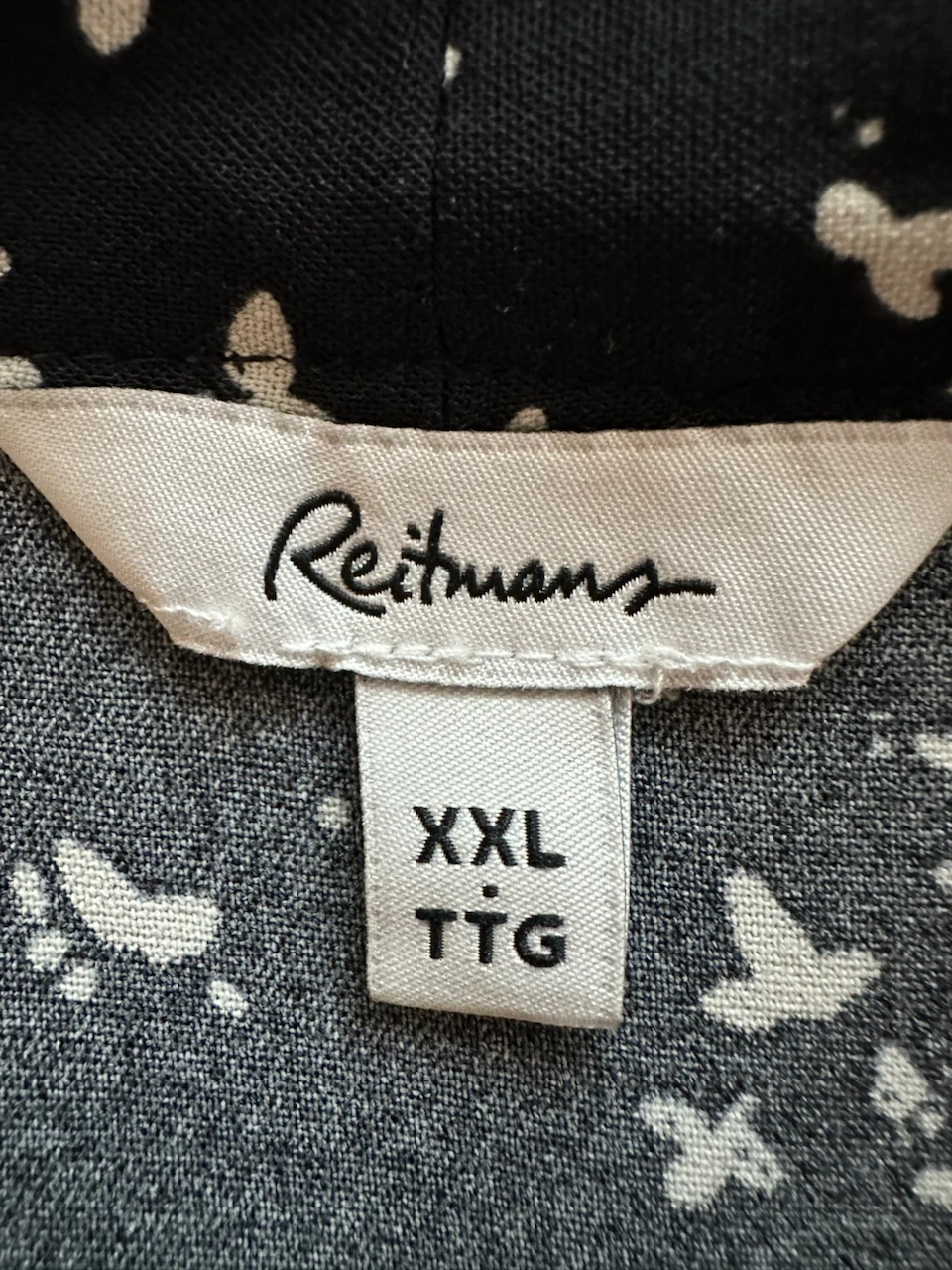 Reitmans Black Floral Dress XXL - photo 2