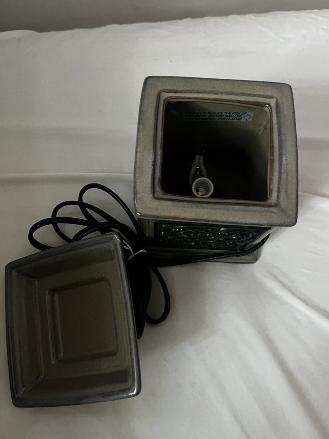 Electric Wax Warmer with Decorative Insert - photo 3