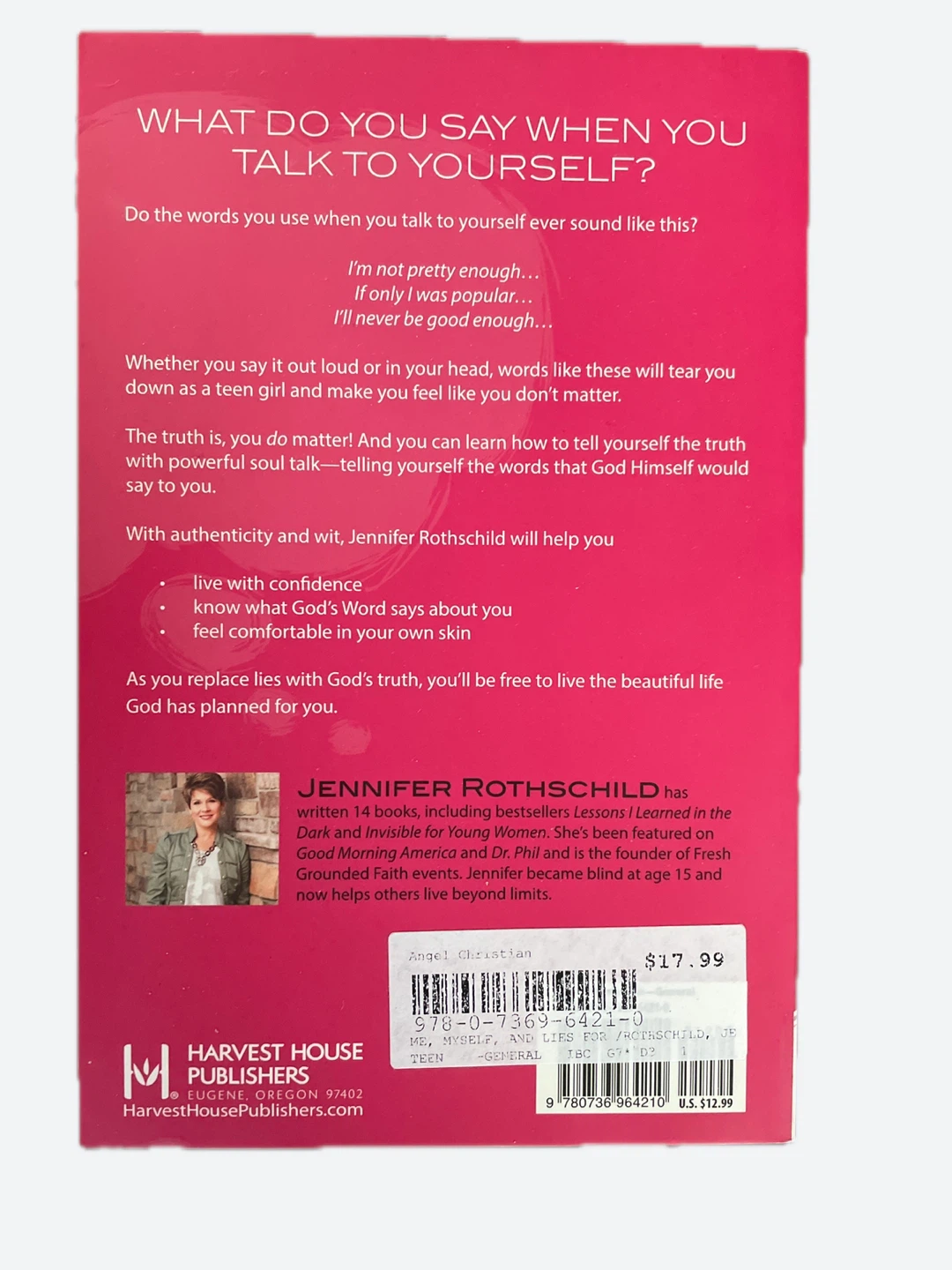 Me, Myself, & Lies for Young Women by Jennifer Rothschild - photo 2