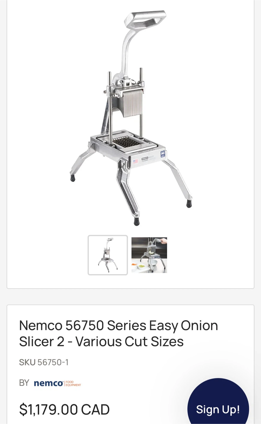 Nemco Easy Onion Slicer - photo 3