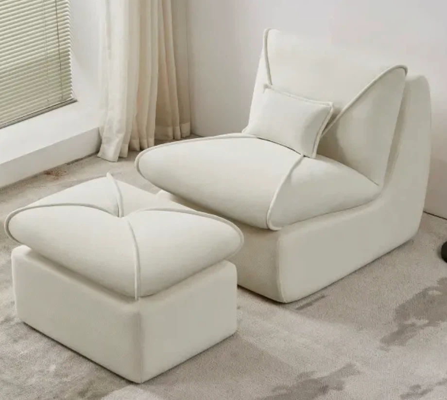 Staging Compressed Lounge Chair and Ottoman Set - photo 2