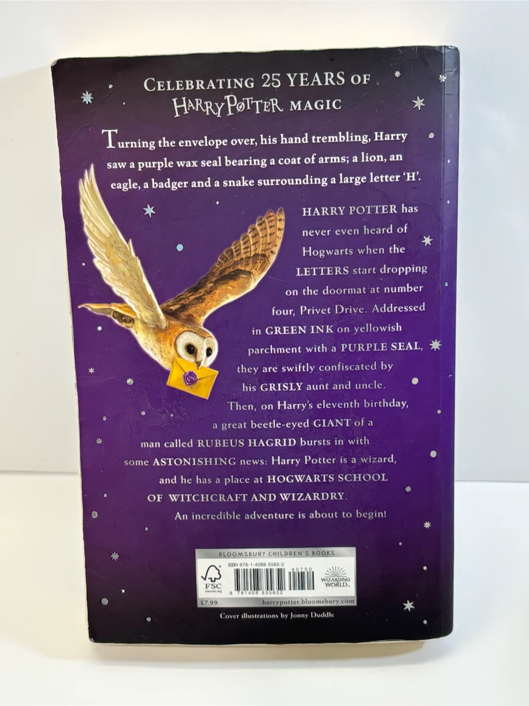 Harry Potter and the Philosopher's Stone Book - photo 2
