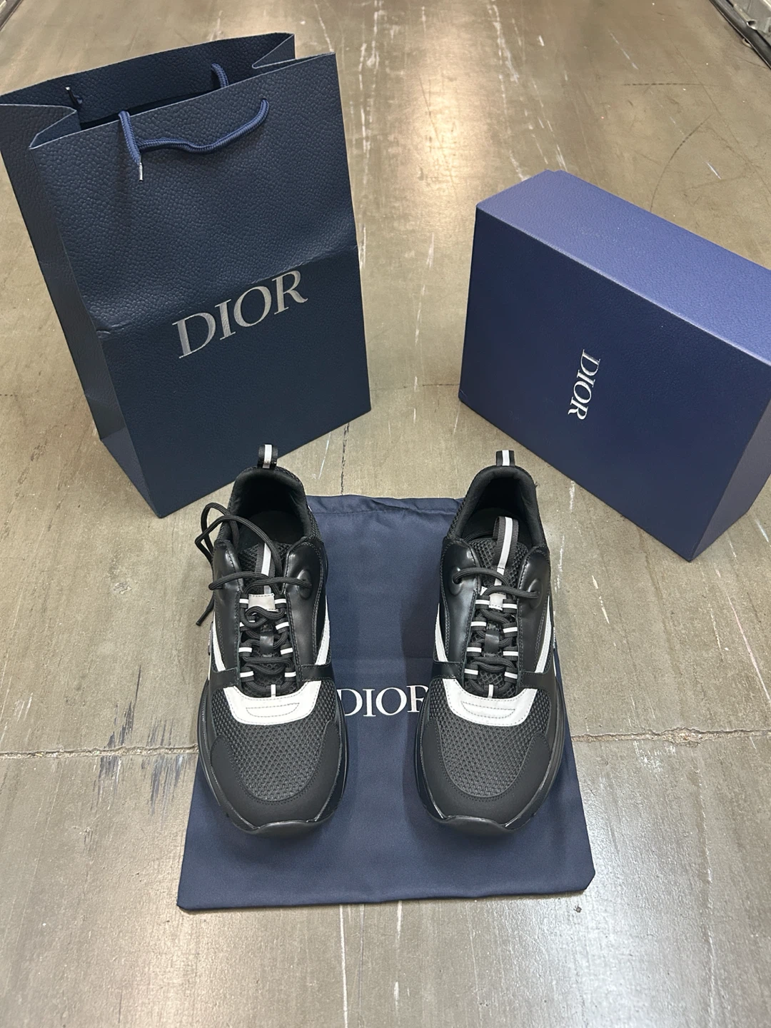 DIOR B22 Black Size 44