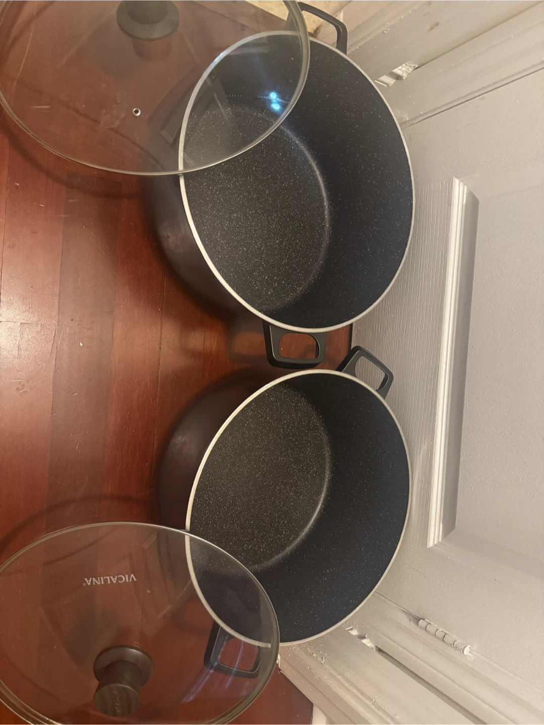 VICALINA Stock Pots with Lids - Set of 2 - photo 2