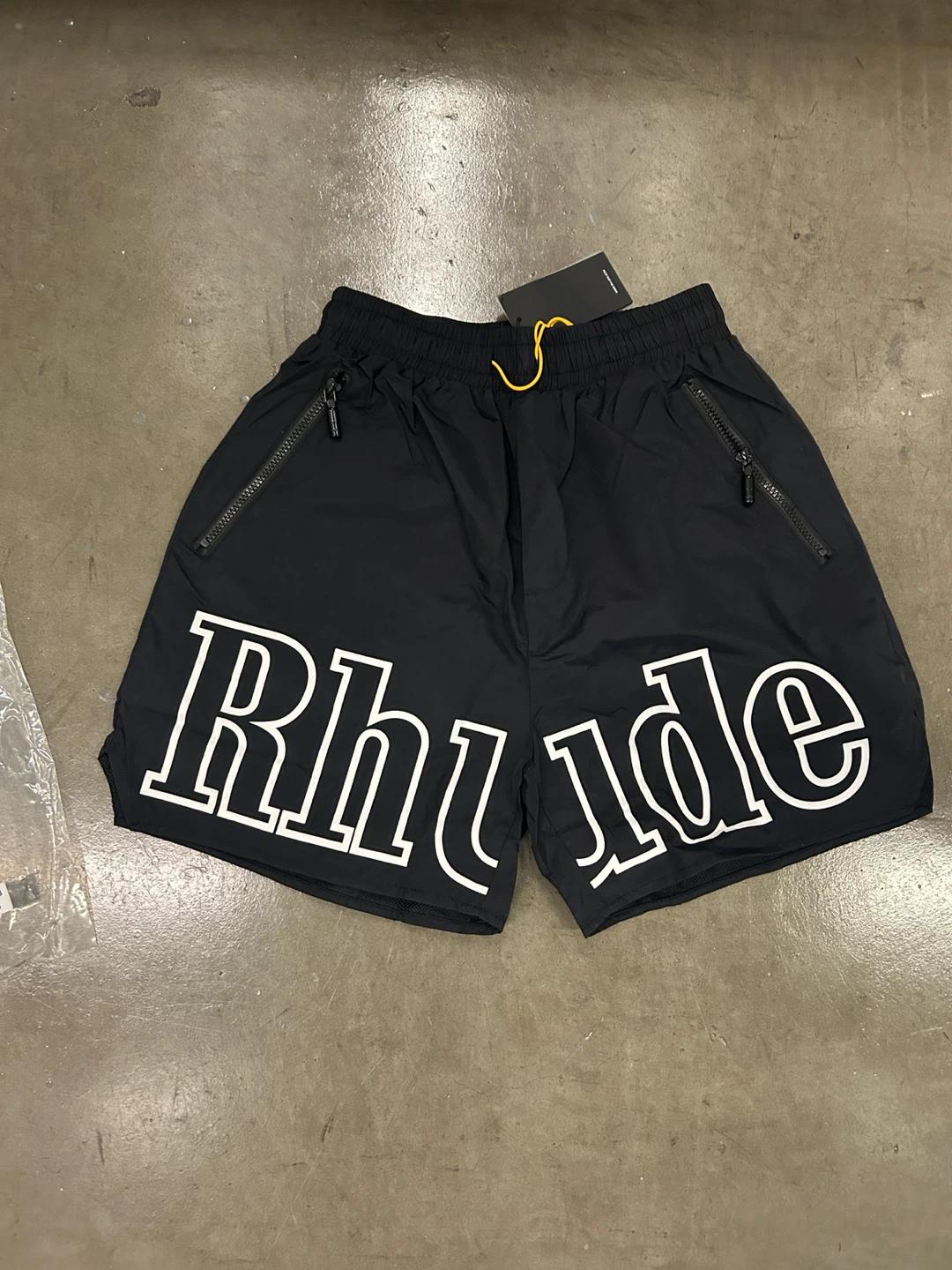 Rhude Black Athletic Shorts Size S