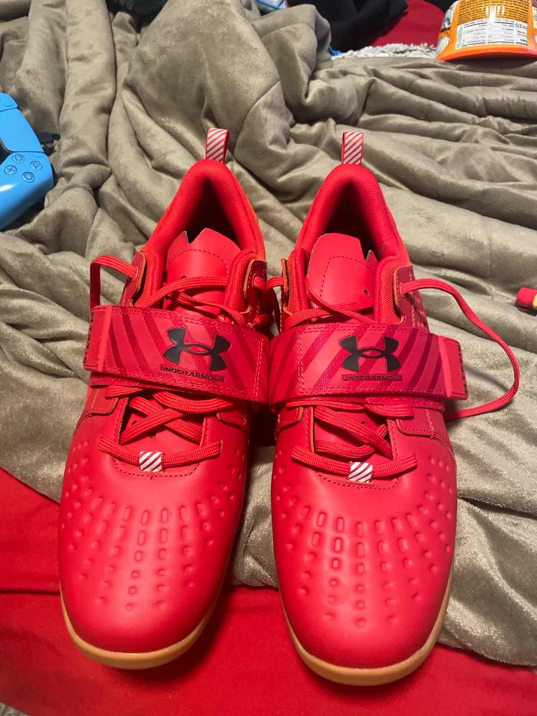 Under Armour Red Weightlifting Shoes - photo 3