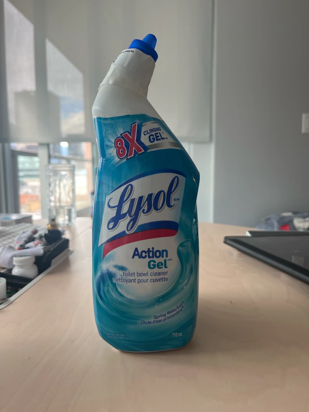 Lysol Action Gel Toilet Bowl Cleaner - Spring Waterfall