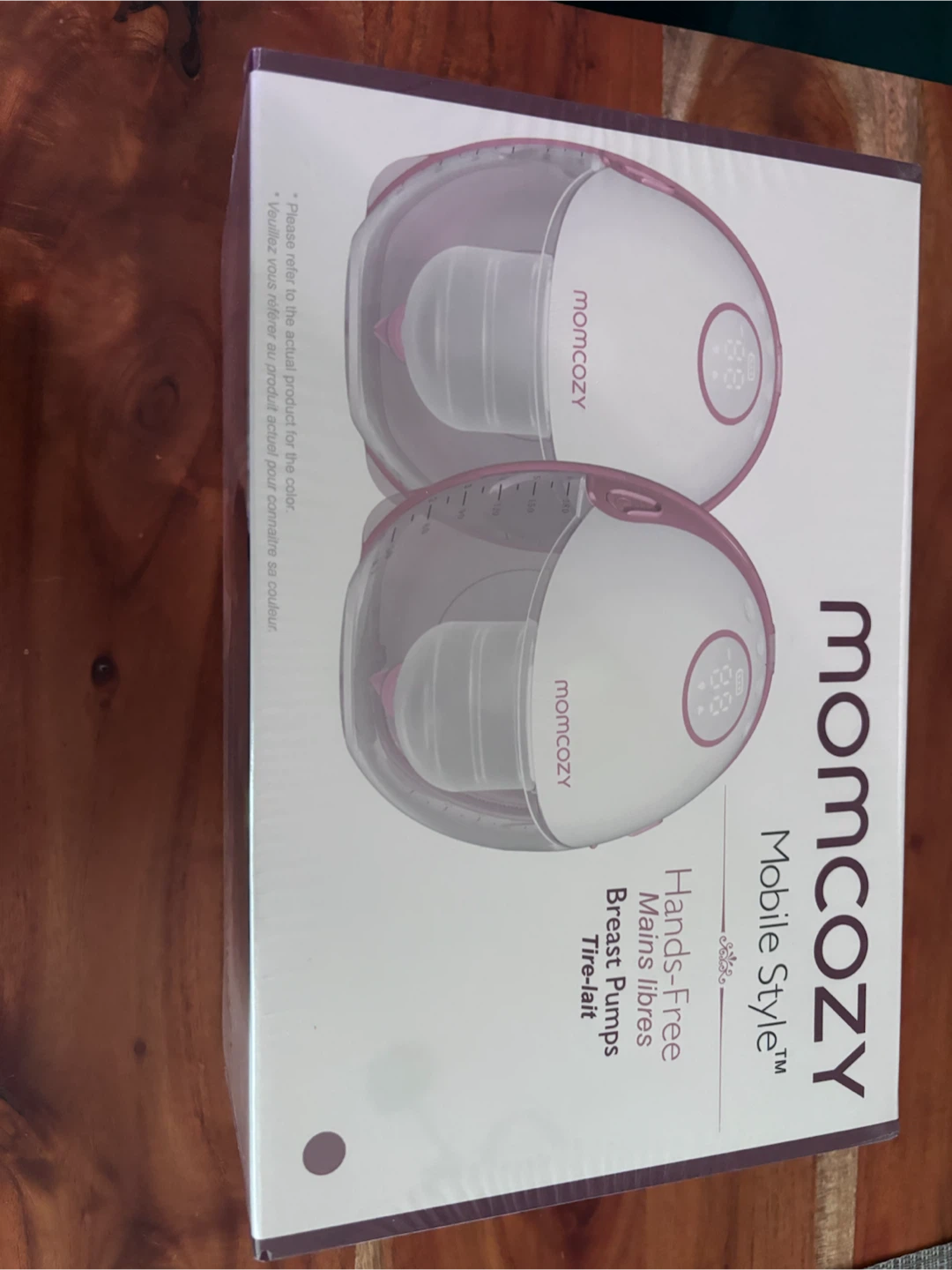 Momcozy M6 Hands-Free Wearable Breast Pump, Red, 2 Count - photo 3
