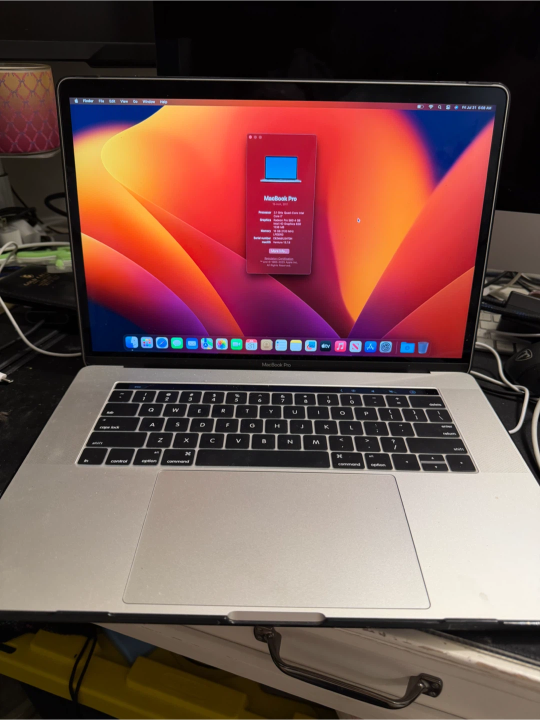 Apple MacBook Pro 15” 2017