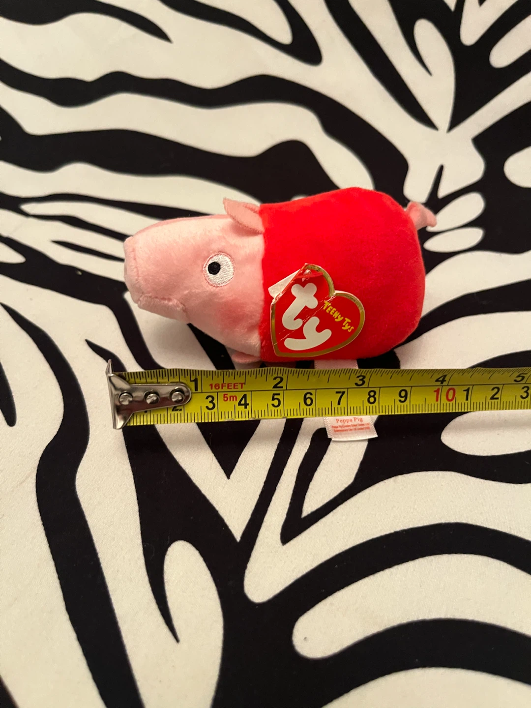 ♥️ Ty Teeny Tys Peppa Pig 4 inch plush toy ♥️ - photo 4