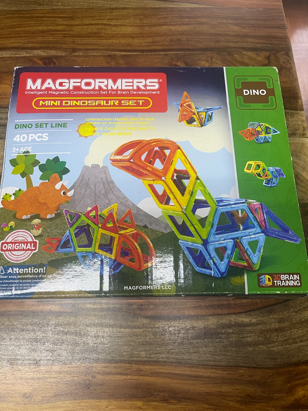Magformers Mini Dinosaur Set 40 Pcs