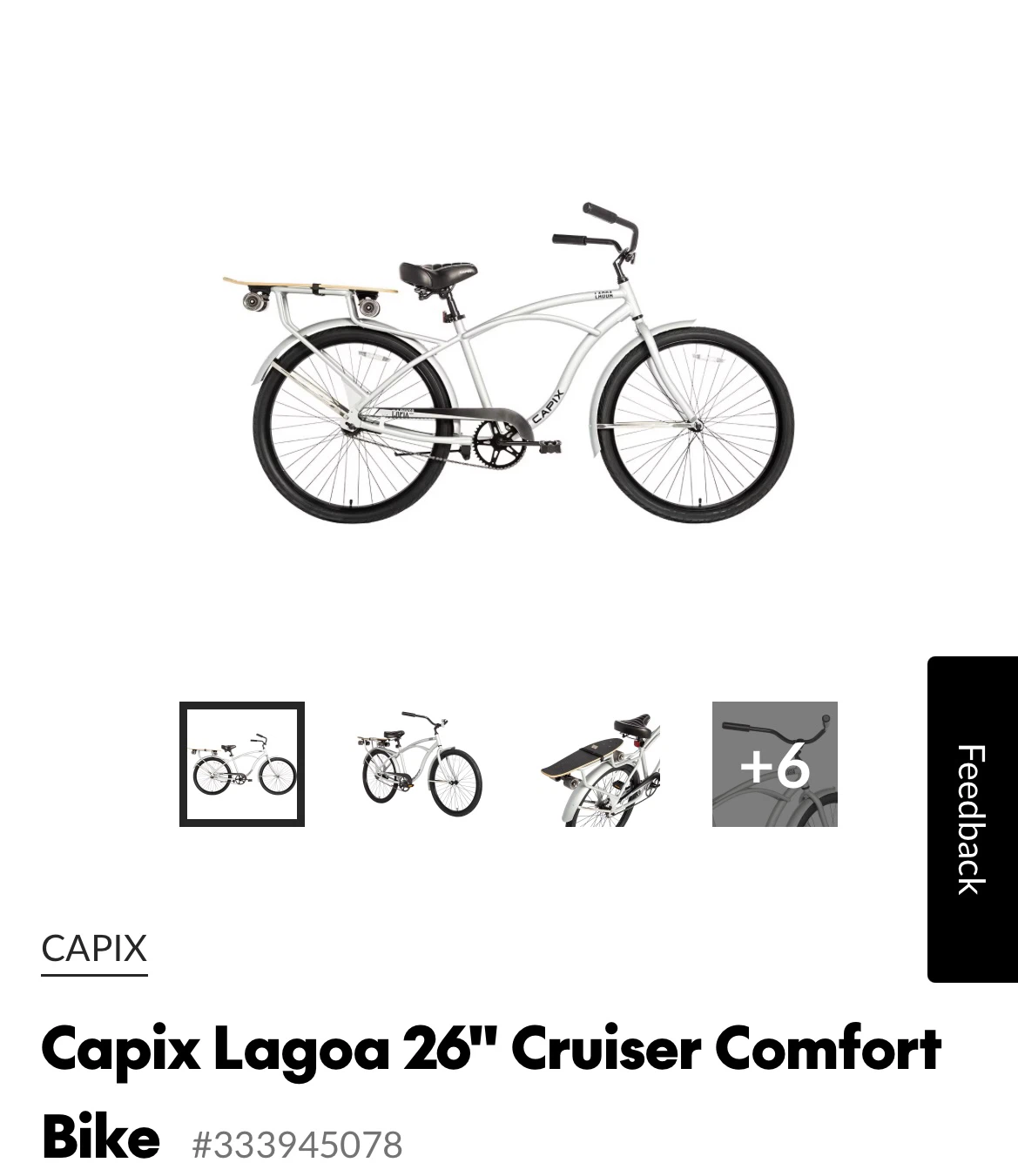 Capix Lagoa 26 inch Cruiser Comfort Bike